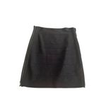Bebe  Black y2k Side Zip Bandage Mini Skirt Size Small Photo 5