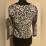 White House | Black Market EUC  Leopard Print Zip Up Jacket Size Small *sold out* Photo 2