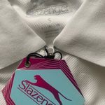 Slazenger Women’s White Performance Polo Shirt | Size S | NWT Lightweight Golf T Photo 3
