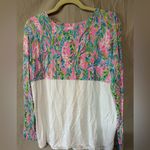 Lilly Pulitzer  Fin unicorn long sleeve Photo 0