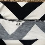 a.n.a  Women's Black White Twiggy Chevron Side-Slit Casual Maxi Skirt Size XS Photo 6