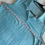 Puma  Turquoise Sleeveless Collared Top Size Medium Photo 8