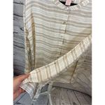 St. Tropez  Linen Blouse Size Large Photo 3