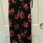 Band of Gypsies  Black flora‎ jumpsuit NWT size S Photo 0