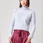 NWT Francesca’s Tara Faux Suede Cuffed Shorts Burgundy High Waisted Pockets SZ L Size L Photo 4