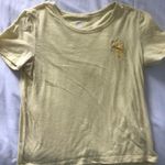 PacSun Yellow Baby Tee Photo 0