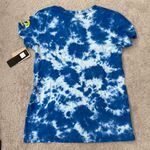 New Era Apparel Women's Los Angeles Rams Tie Dye Blue T-Shirt NWT Photo 1