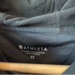 Athleta  Charcoal Stowe Hoodie Top Photo 4
