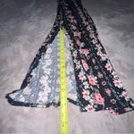 Pink republic  Black Sleeveless Maxi Sundress Pink and Orange Floral Photo 5