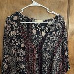 Love Stitch Bohemian Gorgeous V Neck Blouse. Size Small Photo 1
