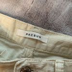PacSun  Womens 26 Shorts Cream Corduroy Butterfly‎ High Rise Vintage Style Cotton Photo 3