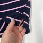 Talbots Navy Blue Striped Knit Sweater Plus Size 3X Casual Career Classic. Photo 5