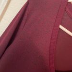 Lucky Brand Women’s burgundy sweater size small Photo 2