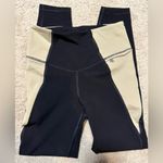 ANINE BING  Sport Black and Cream Leggings Photo 1