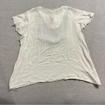 Raga  Anthropologie White Multicolored Embroidered Tassel Boho Peasant Top M Photo 4