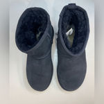 UGG  Women's Classic II Mini Black‎ Suede Ankle Boots Size 5 Photo 4
