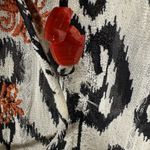 ZARA  Semi Sheer Embroidered Midi Dress Kaftan Size Small Photo 7