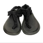 Sanuk  Size 6 Yoga Slinget Black Sandal Slip on Ankle Strap SWS10789 Mat Photo 2