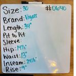 Vigoss Thompson Tomboy Distressed Dark Wash Denim Cuffed Jeans Size 30 Photo 7