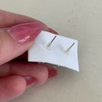 Free People Silver Beaded Earrings Photo 3