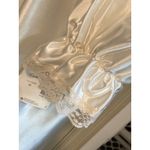 Cachet Vintage Sears Satin Nightgown Womens Med 12/14 Floral Ivory Lace Trim NWT Size L Photo 4