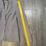 J.Crew  Women's Taupe Tan Wool Blazer Two Button Suit Jacket Size 4 Tall Office Photo 5