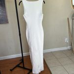 House Of CB  NOLI WHITE‎ STRETCH KNIT MAXI DRESS - NWOT size XS Photo 12