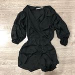 Twelfth Street by Cynthia Vincent Black Romper Size 6 Photo 0