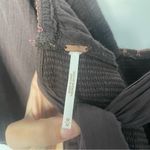 Free People NWT Easy To Love Bubble Mini Dress size medium color expresso beans Photo 11