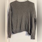 Abercrombie & Fitch Gray Open-Front Cardigan Sweater Small Classic Preppy Basic Photo 1