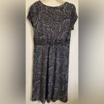 🌞Mimi Maternity Short Sleeve Black & White Paisley Print w/Ruffles at Waist A Size undefined Photo 6