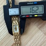 Belair Diamond Rare Luxury Gold Ladies Watch Pearl Dial Gold Bracelet Case Photo 11