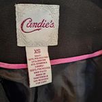 Candie's  Black 1 Button Blazer Size XS Photo 1