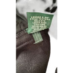 Ralph Lauren LRL Lauren  Black Flare Leg Denim jeans size 14 Photo 2