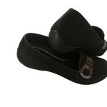 Dansko  Olena black suede with tortoise pattern vampires strap slip on shoes 37 Photo 4