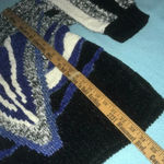 BONNIE and Bill New York vintage 80’s knit crewneck sweater size S / P Black Photo 4