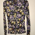 Anthropologie Daily Practice Sheer Turtleneck Top Photo 0