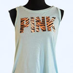 Victoria's Secret  PINK tank top with tiger print Size Small Photo 0