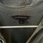 Rock & Republic  Dark green button up top Photo 2