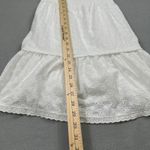 LA Hearts  by Pacsun Dress S Women White Eyelet Embroider Tiered Smocked Sundress Photo 2