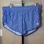 prAna  Poppy Chevron Printed Running Shorts Lined Blue Size‎ XL Photo 1