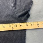 Forever 21 Beetlejuice X  Girls Black Mineral Wash T Shirt Beaded Logo Size Small Photo 5