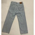 Levi's  Ribcage Straight Ankle sz 29 Light Wash Jeans Button Fly Jeans Photo 2