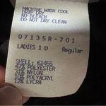 Vintage Schoeller of Switzerland Black Straight Slim Leg Stirrup Ski Snow Pants Size 10 Photo 3