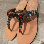 Jeffrey Campbell Ibiza Naples Multicolor Jewel Embellished Sandals Photo 3