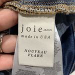 Joie  Size 28 Jeans Nouveau Flare Cut Off Raw Hem Cobalt Wash Mid Rise Women’s Photo 9
