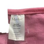 Mayfair NEW Pajama Oh Donuts Long Sleeve Top Small Pink Photo 3
