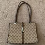 Gucci G1068 brown monogram Jackie bag Photo 1