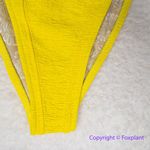 Free People New!  FP Beach free-est‎ Dylan High-Waist Bikini Bottoms yellow, L Photo 3