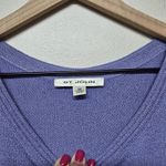 St. John Womens Purple Sleeveless Knit Top Shirt Sz M Minimalist Quiet Luxury Photo 2